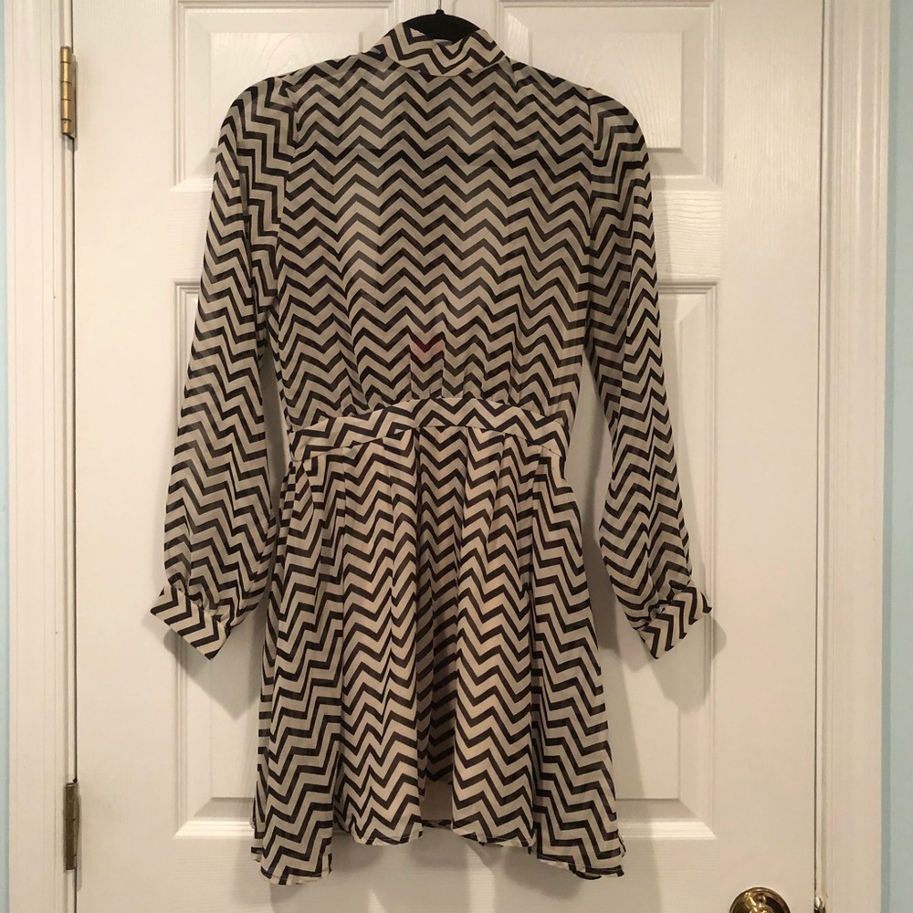 Forever21 Chevron Pattern Dress